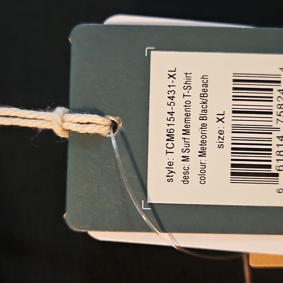 tentree Surf Memento Graphic Short Sleeves T-Shirt: BLACK: NEW WITH TAGS: SZ XL - Picture 3 of 6